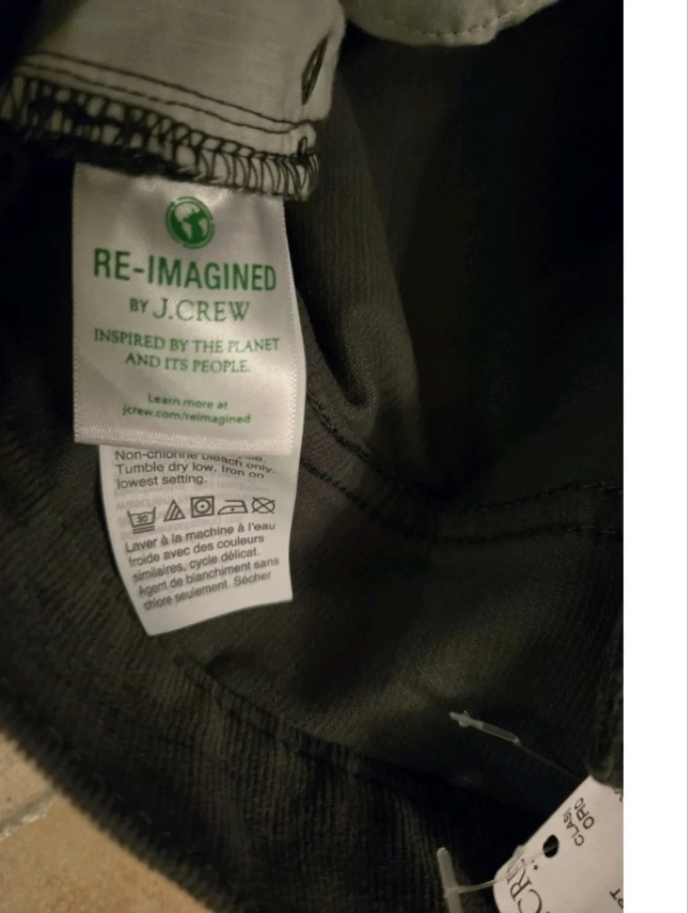 J Crew Women’s 9" High-Rise Gray Corduroy Skinny Jeans Size 27 NWT - Picture 8 of 12